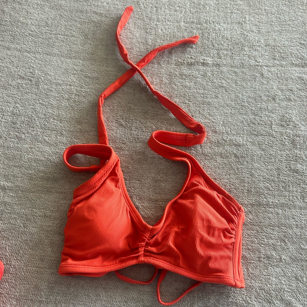 Orange Target bathing suit